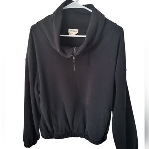 Ladies Cozy Black Sweater